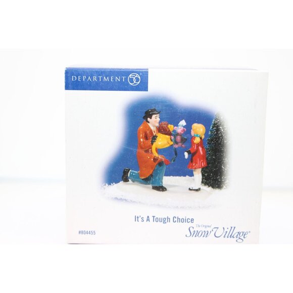 Dept 56 Snow Village - It's a Tough Choice - Picture 4 of 4